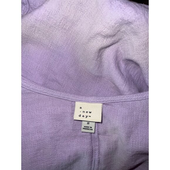 A New Day Lilac Blouse — Small - Picture 8 of 8